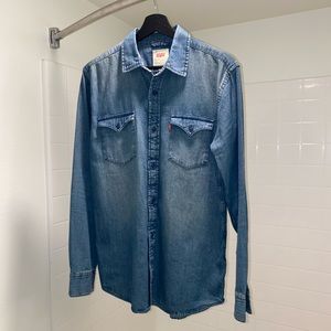 Levi’s Western Denim Shirt Size S